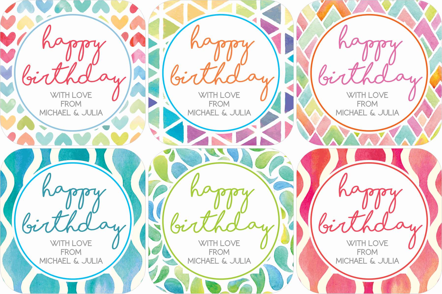 gift stickers birthday new designs stuck 2 u