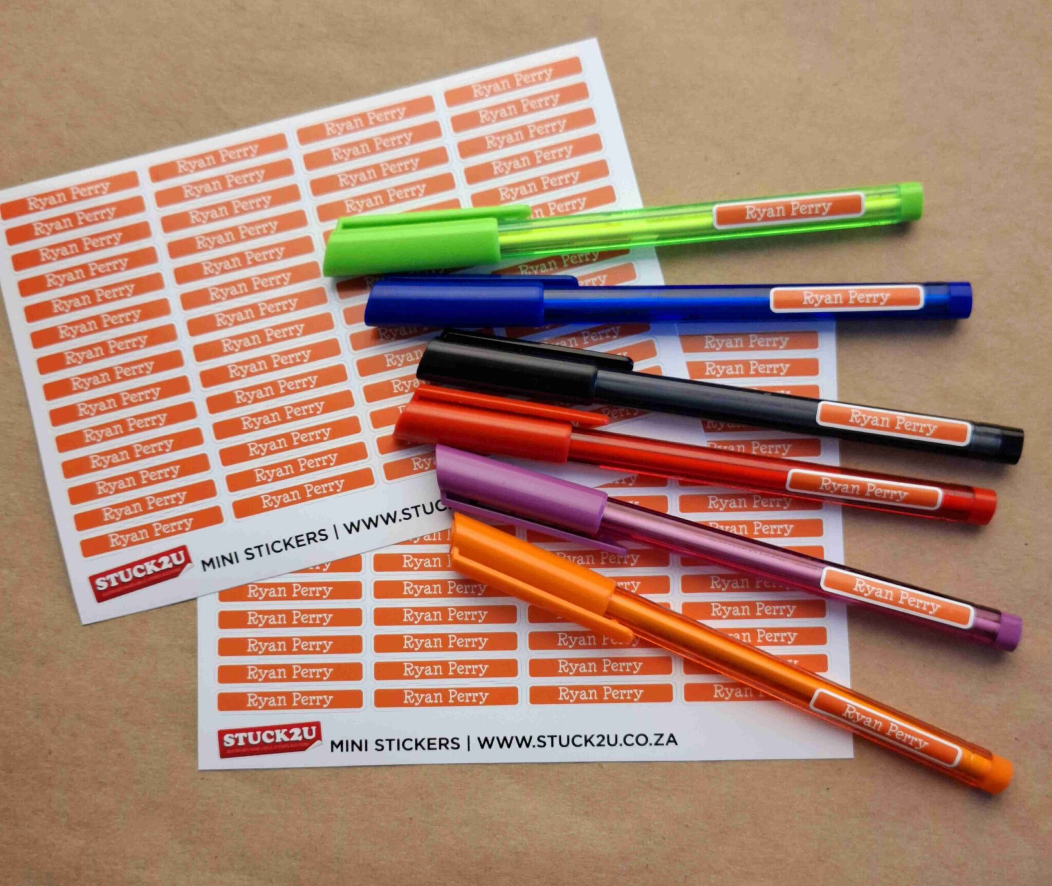 Sticker Colour Mini MINI STICKERS - Stuck2U