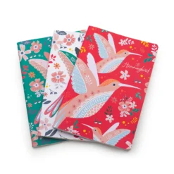 HUMMINGBIRD A5 NOTEBOOK (SET OF 3)