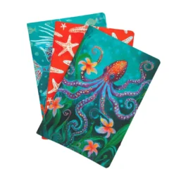 OCEAN TREASURES A5 NOTEBOOK (SET OF 3)