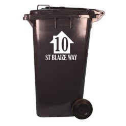 WHEELIE BIN STICKERS 2026